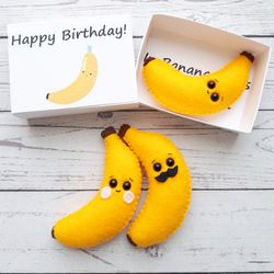 banana, pocket hug, hug in a box, nana gift, funny thank you card, 50th anniversary gift, funny birthday gift, puns