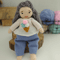 Doll Knitting Pattern – Knitted Doll Marshmallow Little Yarn Dolls