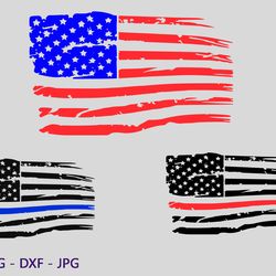 American flag Bundle, 4th of july svg, png, Distressed flag svg, fourth of july svg, grunge flag svg, patriotic svg Png