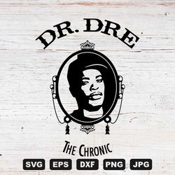 Dr.Dre 2 SVG Cutting Files, The Chronic Digital Clip Art, Hip hop svg, Files for Cricut and Silhouette