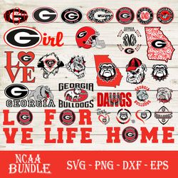 georgia bulldogs svg bundle, georgia bulldogs svg, ncaa svg, sport svg digital file