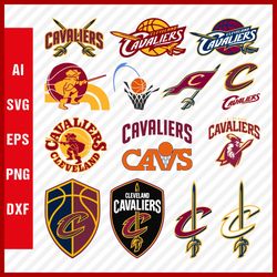 Cleveland Cavaliers Logo SVG - Cavaliers SVG Cut Files - Cavaliers PNG Logo - NBA Logo - Clipart & Cricut Files