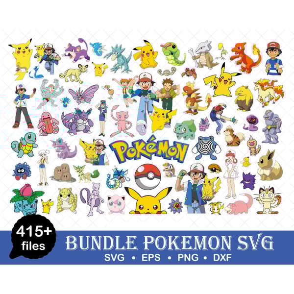 pokemon svg bundle, pokemon svg, Pikachu svg, Pikachu clipart svg, Pikachu bundle svg, pokemon vector.jpg