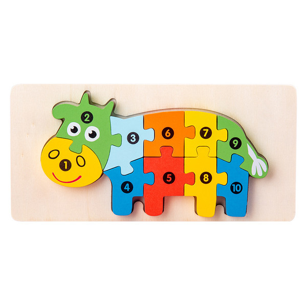 Animals Dinosaur Crocodile Giraffe,Numbered Puzzles,Montessori Educational (6).jpg