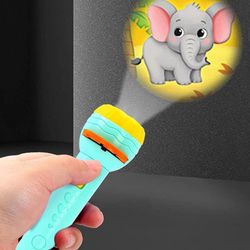 Projection Slide Flashlight Torch for Kids