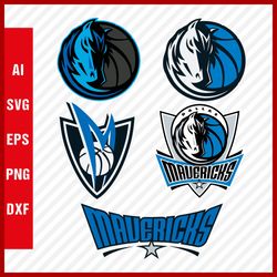 Dallas Mavericks Logo SVG - Mavericks SVG Cut Files - Mavericks PNG Logo - NBA Logo - Clipart & Cricut Files