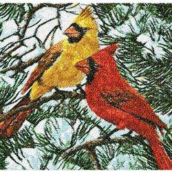 machine embroidery design pattern birds cardinal beautiful birds image of birds author's painting beautiful painting