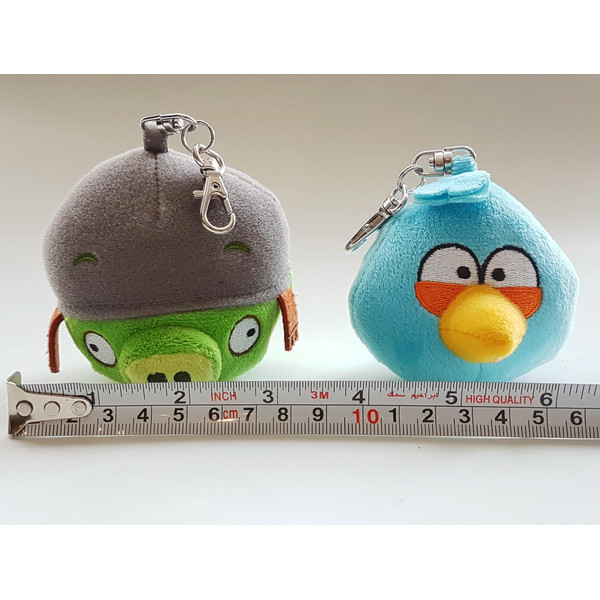 10 Angry Birds stuffed animals charms  breloque Figure lot of 2 pcs.jpg