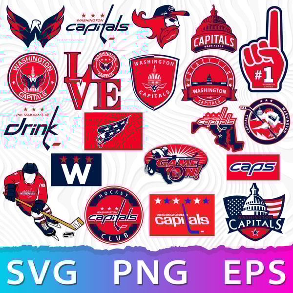 Washington Capitals Logo SVG, Capitals Logo PNG, Capitals Ho - Inspire ...