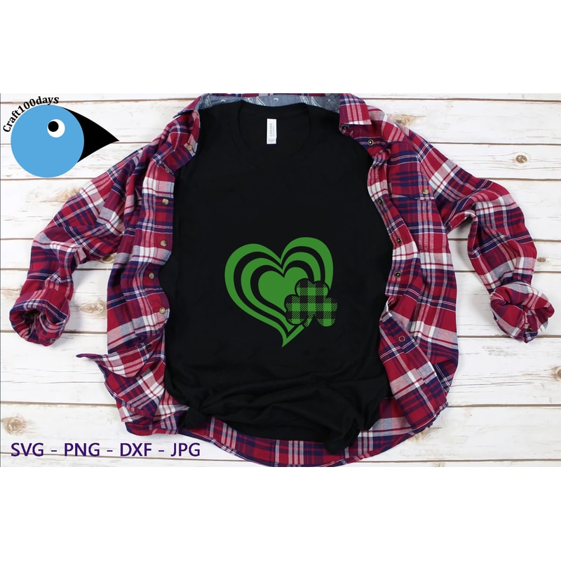 Heart with Clover dxf.png