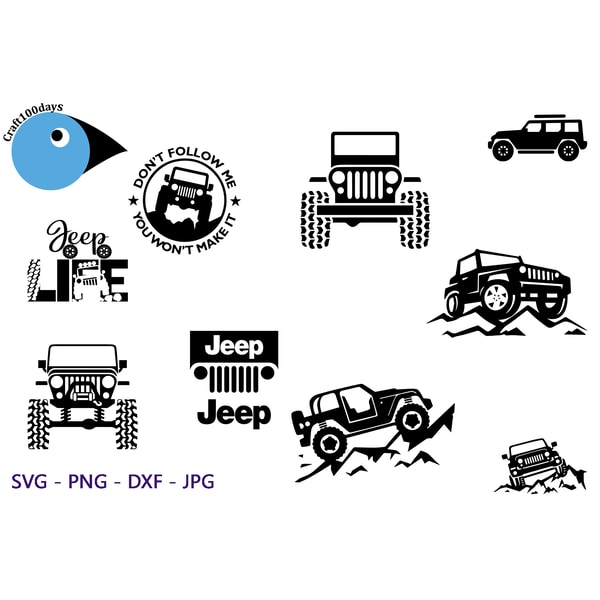 Jeep Bundle Svg, Jeep Svg, Jeep Png, Jeep Vector, Jeep Cricu - Inspire ...