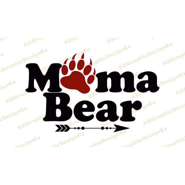 Mama bear svg Bear svg Mom life svg Mommy svg Mama bear png - Inspire ...