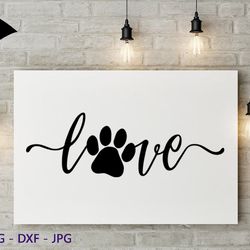 dog paw print svg, dog paw, pet paw svg, dog love svg, cat paw print svg, animal paw svg, love puppy svg png