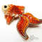 handmade fish brooch embroidery fish brooch gold fish 18.jpg
