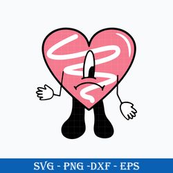 un verono sin ti vanlentine svg, bad bunny svg, valentine day svg