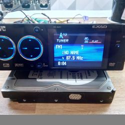 JVC KD-AVX1 Legendary  CD MP 3 Car Audio Receiver Good Sound