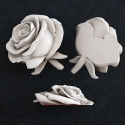 Rose flower. 3D model
