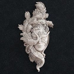 Face mask. 3D model