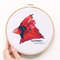 Winter Bird Red Cardinal Ornament
