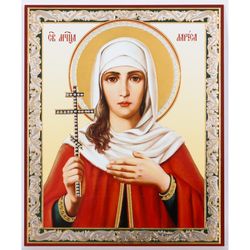 Saint Larissa of Crimea icon | Orthodox gift | free shipping from the Orthodox store