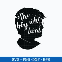 the boy lived svg, harry potter svg, harry potter clipart art, instant download