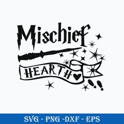 harry potter mischief hearth svg, harry potter svg, harry potter cut files