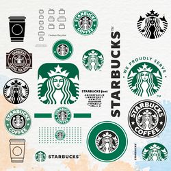 Starbucks bundle SVG, Starbucks logo | SVG File