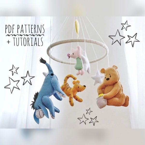Winnie the pooh pattern PDF file Winnie Pooh bear pattern fi Inspire
