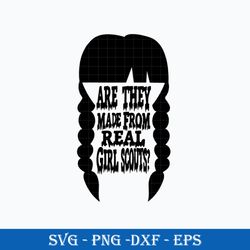 are they made from real girl scouts svg, wednesday addams svg, png dxf eps file
