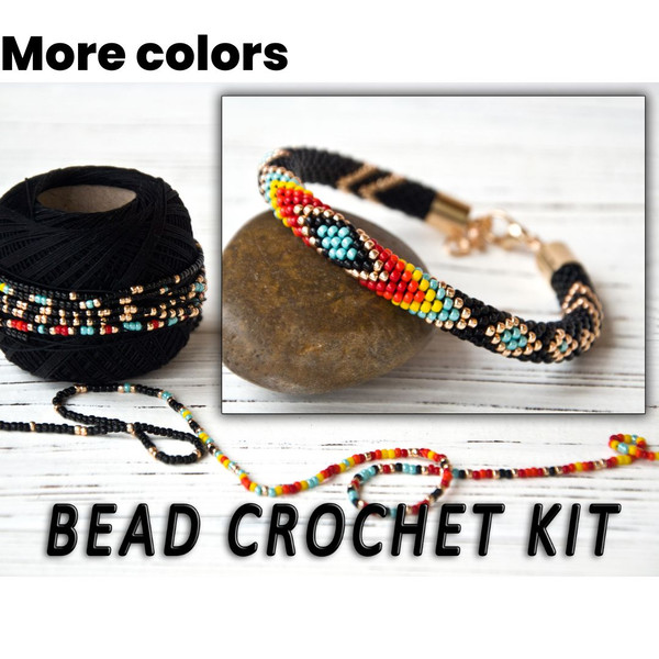 Jewelry Making Kit, Bead Crochet Kit, DIY for Adults, DIY ki - Inspire  Uplift