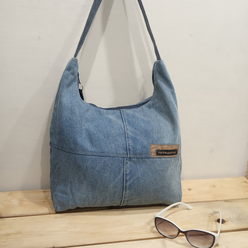 lvdgqxWOXUjpgdenim bag made of recycled jeans