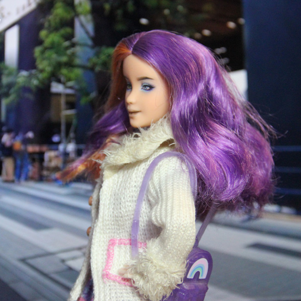 OOAK Barbie In Princess Power doll left
