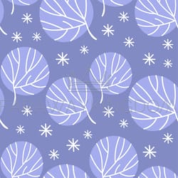 alaska sketch winter seamless pattern vector illustration
