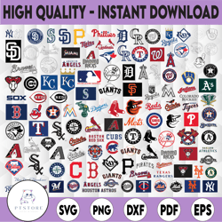 mlb teams svg  baseball svg mlb svg all mlb teams svg mlb logo svg, instant download