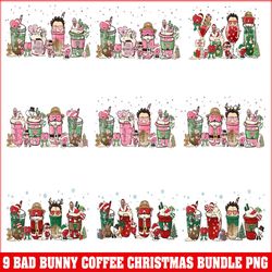 Christmas PNG, Bad Bunny Coffee Cups Png, Bad Bunny Christmas Png, Un Verano Sin Ti Bad Bunny PNG, Bad Bunny Digital Fil
