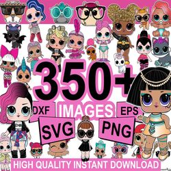 New Baby Doll Bundle Bundle dolls Svg, Beautiful Doll Png, clipart set vector, New Doll Svg
