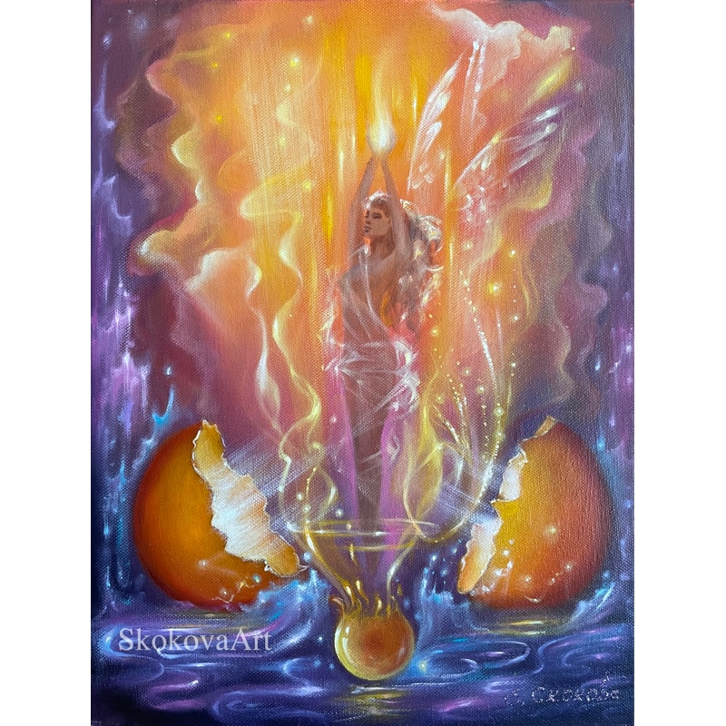 Woman from the shell reiki