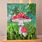 Fly-agaric-in-a-clearing-mushrooms-painting-framed