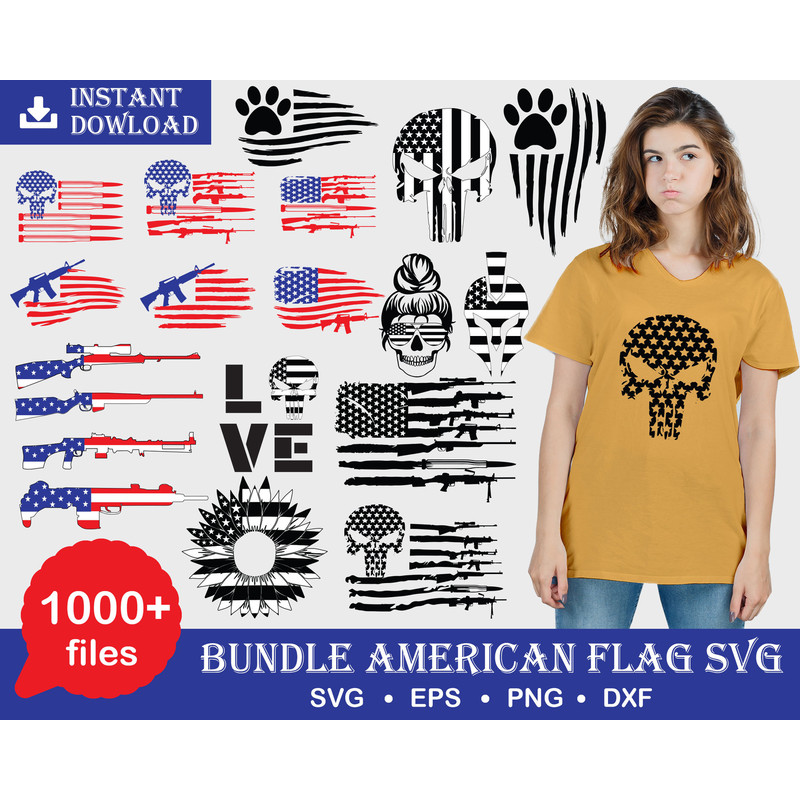 1000 American flag bundles svg-png, american clipart , american flag vector svg png, commercial use.jpg