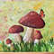 Mushroom-and-butterfly-monarch-painting-framed