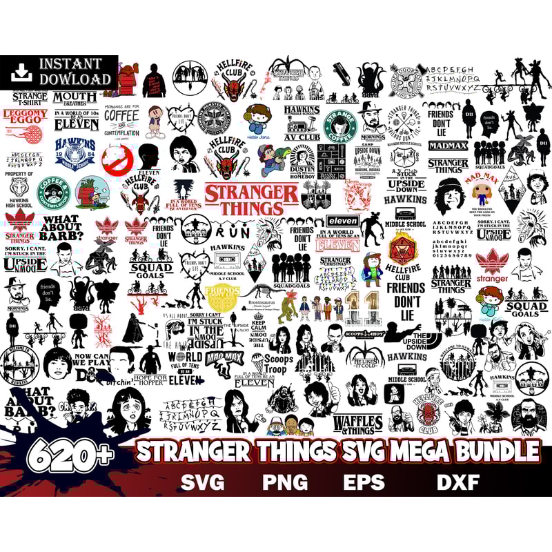 Stranger Things SVG Bundle, Hellfire Club Svg, Stranger Things PNG Bundle, Stranger Things Bundle, Stranger Things Cut Files.jpg