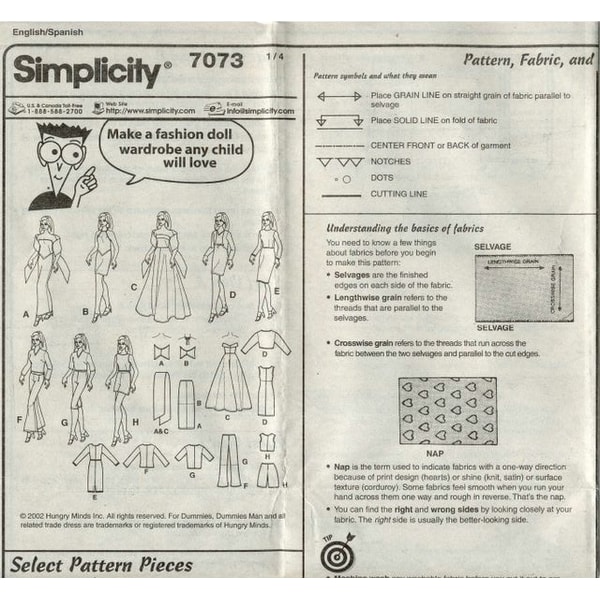 Digital - Vintage Barbie Sewing Pattern - Wardrobe Clothes f | Inspire ...