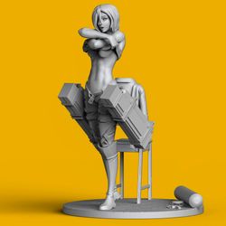 3D model fo 3D print Anime Character STL File