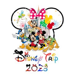 disney trip 2023 png, minnie mouse png, family vacation png, vacay mode png, magical kingdom png