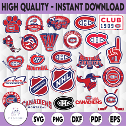 25 files montreal canadiens bundle svg, bruins svg, nhl teams logo bundle, nhl svg, nhl sports svg