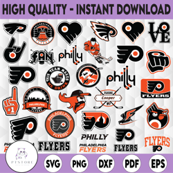 32 files philadelphia flyers bundle svg, bruins svg, nhl teams logo bundle, nhl svg, nhl sports svg