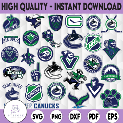 29 files vancouver canucks bundle svg, bruins svg, nhl teams logo bundle, nhl svg, nhl sports svg