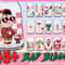 45 Christmas Bad Bunny Glass Can Wrap Png Bundle, Merry Christmas 16oz Libbey Glass Wrap Png, Trend.jpg