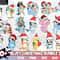 Christmas Bluey Svg Bundle, Dog cartoon Vector, Bluey Clipart Christmas svg files Instant Download High Quality.jpg