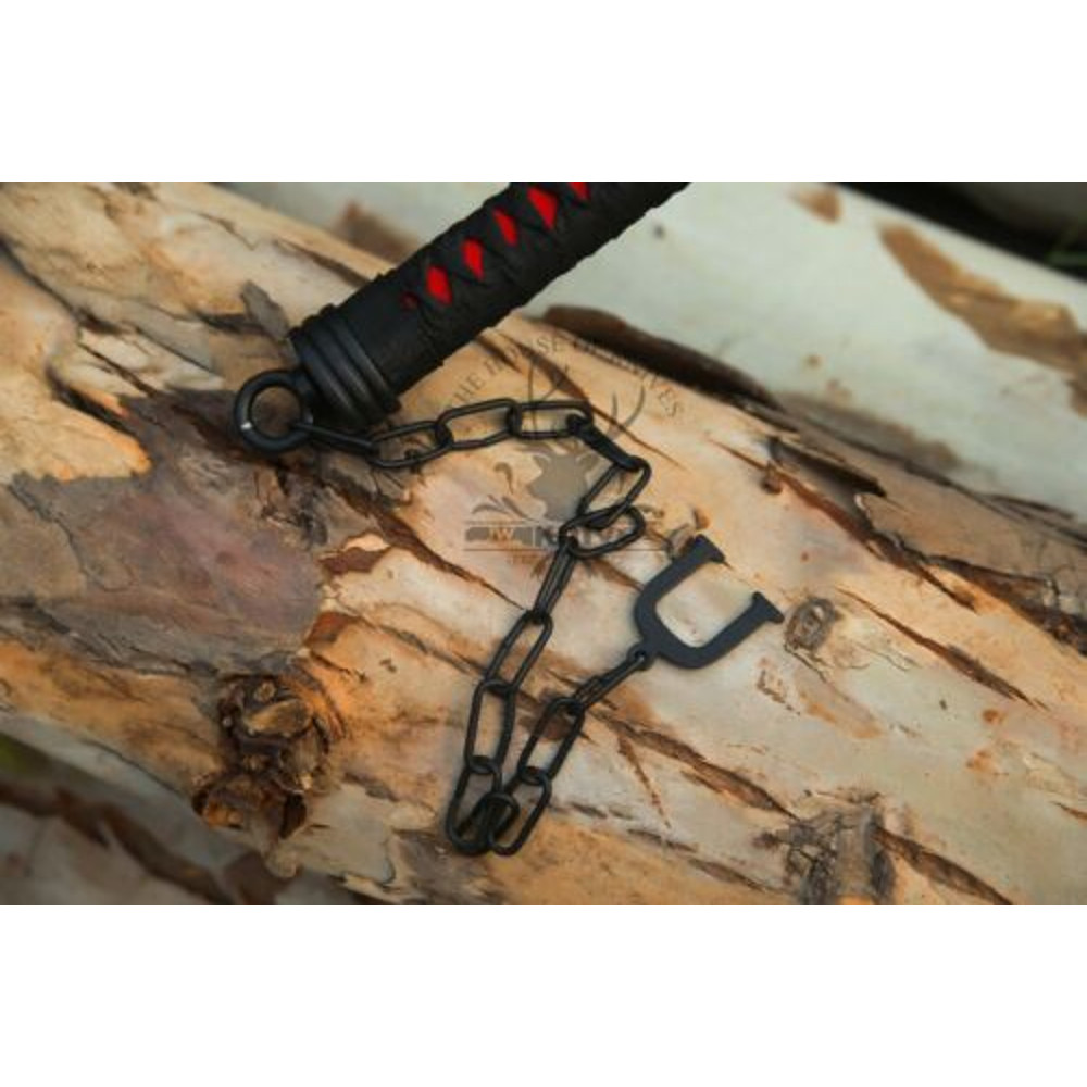 BLEACH ICHIGO BANKAI SWORD Handmade Tensa zangetsu Anime Katana Sword 8.jpg